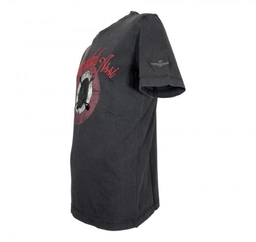 AERONAUTICA MILITARE T-Shirt Uomo Squadriglia Degli Assi TS2210 Colore Nero