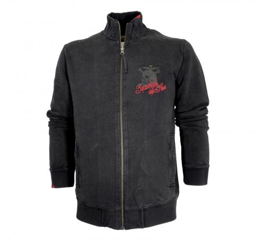 AERONAUTICA MILITARE Felpa Uomo Squadriglia Degli Assi FE1873 Colore Nero
