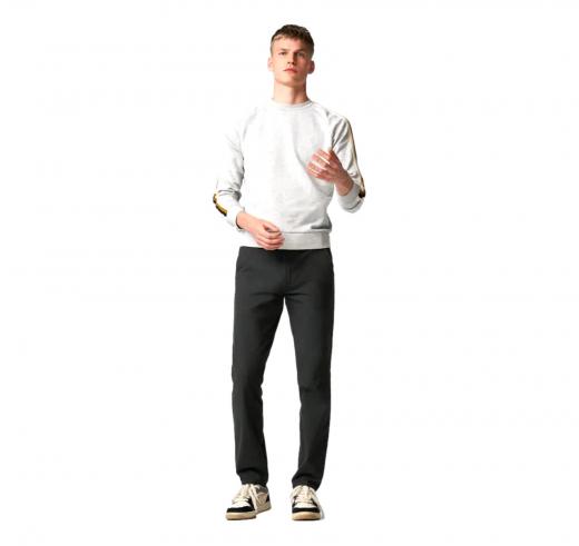 MEYER Pantalone Uomo Active Thermolite Modello Bonn Modern Fit 2-3607/08 Colore Grigio