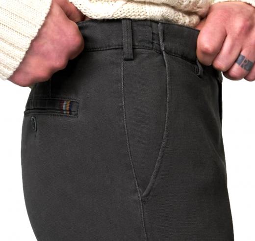 MEYER Pantalone Uomo Oslo Flex Micro Fantasy Modern Fit 2-5618/08 Colore Grigio Scuro