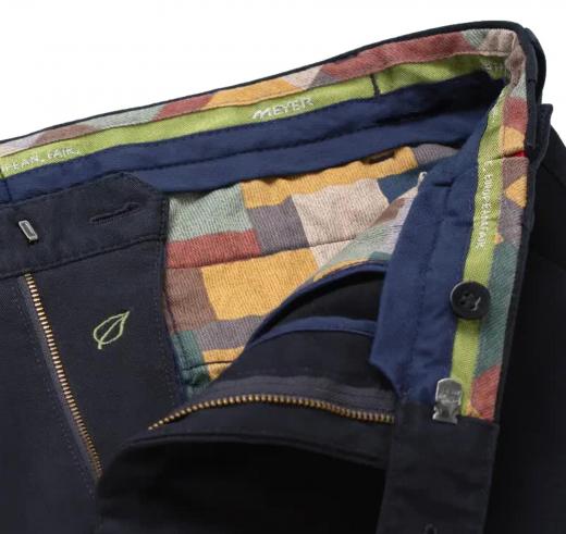 MEYER Pantalone Uomo Rio Flex Dream Finish Modern Fit 2-3552/18 Colore Blu