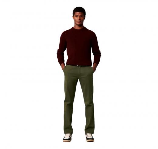 MEYER Pantalone Uomo Rio Flex Dream Finish Modern Fit 2-3552/25 Colore Verde Oliva
