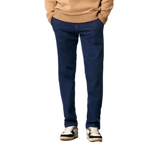 MEYER Tencel Denim Pantalone Uomo Modello Bonn Modern Fit 2-4545/18 Blu