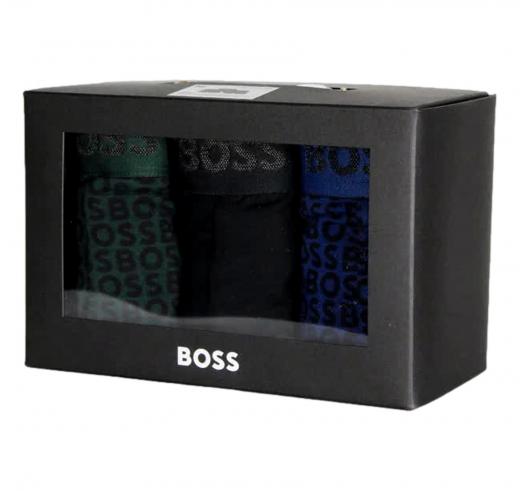 BOSS Set Intimo Uomo Boxer 3P Gift In Cotone Elasticizzato 50524595 Multicolor
