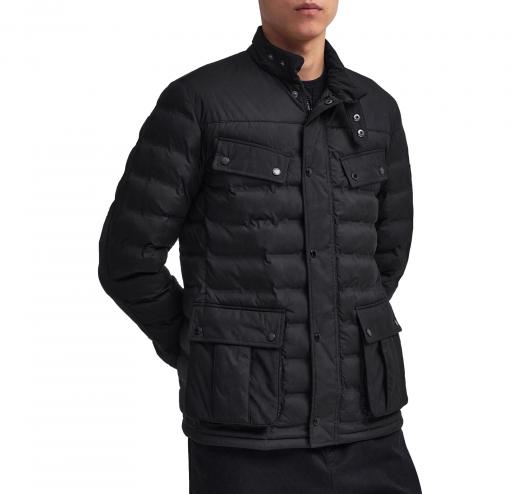 BARBOUR INTERNATIONAL Piumino Uomo Walded Ariel MQU1827BK11 Nero Casual Elegante