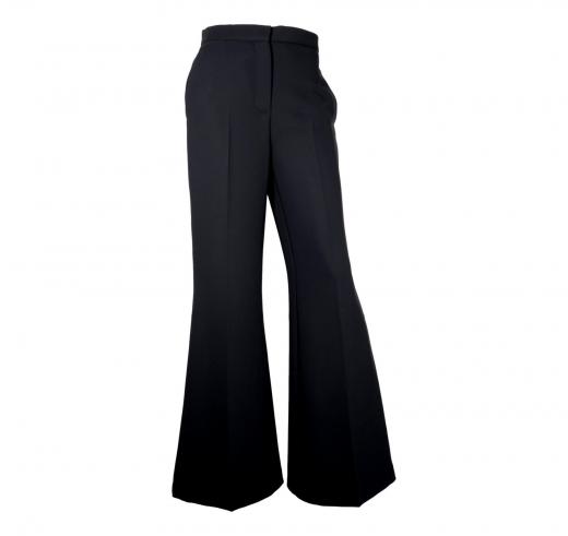 KAOS Pantalone Donna A Zampa QI1TZ003 Colore Nero