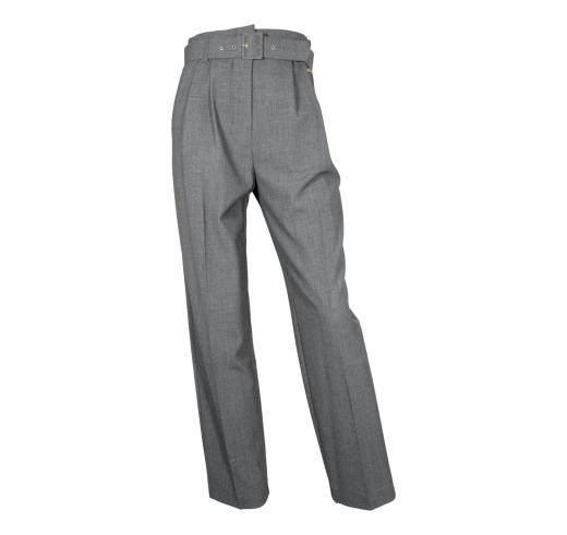 KAOS Pantalone Donna Con Cintura In Tessuto QI1CO025 Colore Grigio