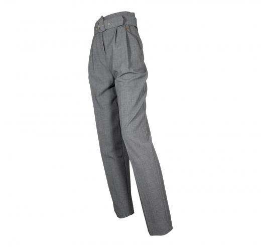 KAOS Pantalone Donna Con Cintura In Tessuto QI1CO025 Colore Grigio