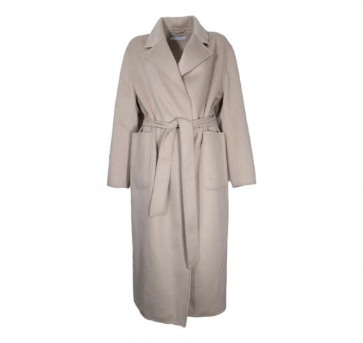 KAOS Cappotto Donna Cinturato QI1NT033 Colore Avorio