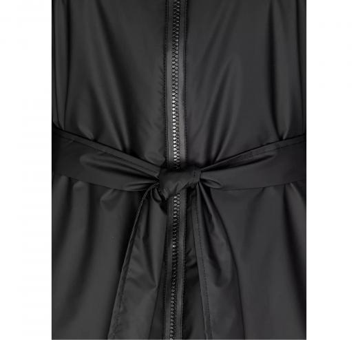 RAINS Lohja Long Insulated Curve Jacket Donna 15880 Colore Nero