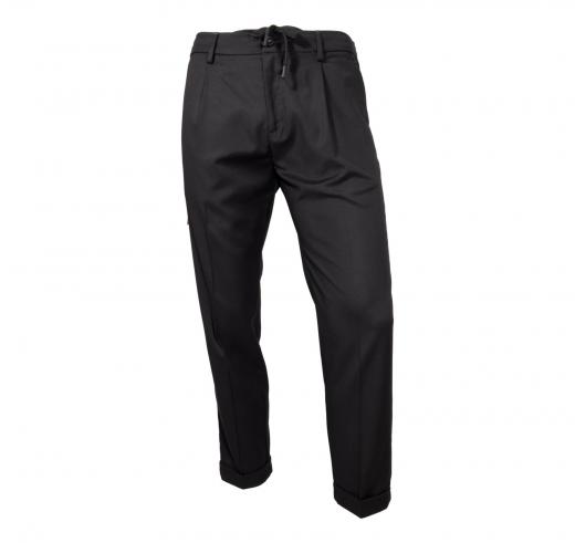 RH RES HOMINE Pantalaccio Uomo Modello Ciro TP400 A/I Colore Nero