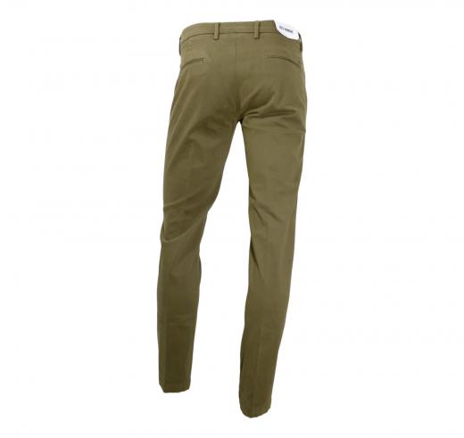 RH RES HOMINE  Pantalone Uomo Elasticizzato Modello Thomas TTOO1 A/I Colore Verde