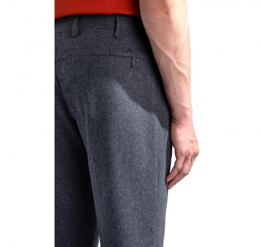 PAUL SHARK Pantalone Uomo Chino In Lana Tecnica 14314076 Colore Grigio