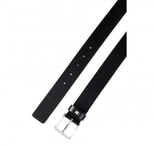 BOSS Cintura Uomo Ther Flag E Sz35 50486839 Pelle Nero