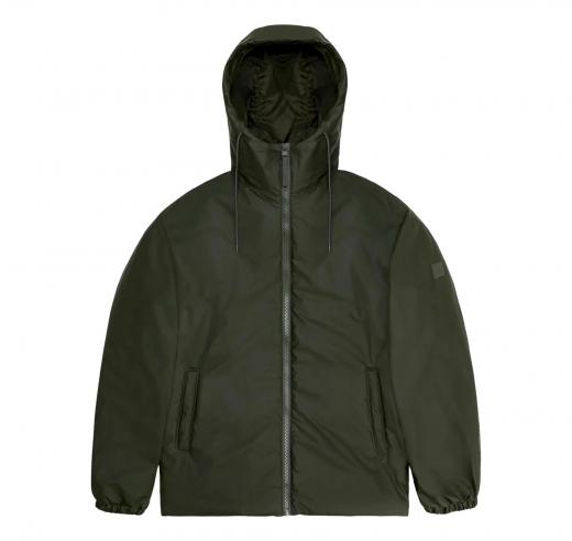 RAINS Lohja Insulated Jacket Unisex 15770 Colore Verde