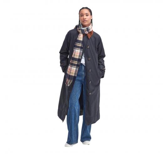 BARBOUR Sciarpa Donna Vintage Plaid LSC0109NY91 Colore Navy/Pink