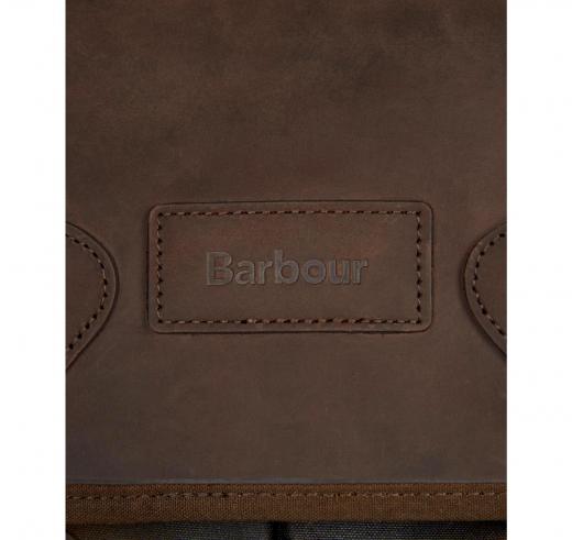 BARBOUR Borsa Uomo Tarras In Pelle Cerata UBA0003OL71 Colore Oliva