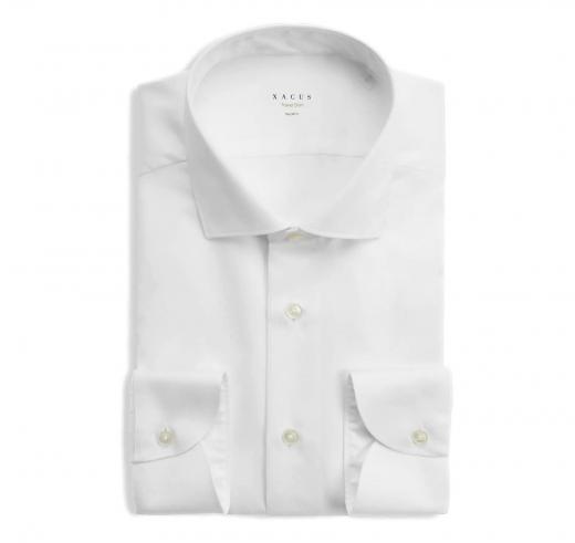 XACUS Camicia Uomo Twill Tailor Custom Fit 11807011 Colore Bianco
