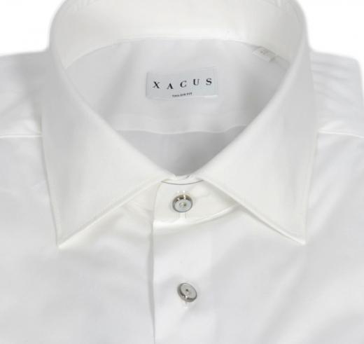 XACUS Camicia Uomo Stretch Bottoni In Metallo Polsi Doppio Uso 11716773 Colore Bianco
