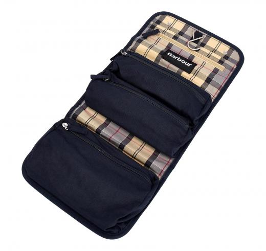 Barbour Borsa Da Toeletta Cascade Hanging Was MAC0460NY31 Colore Blu