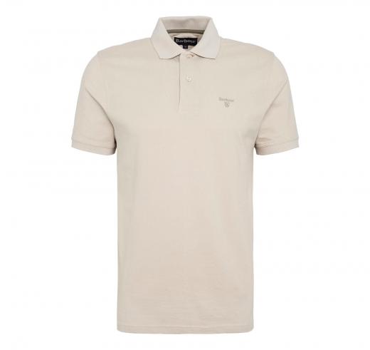 BARBOUR Polo Uomo Cotone Piqué MML1367BE12 Beige Chiaro