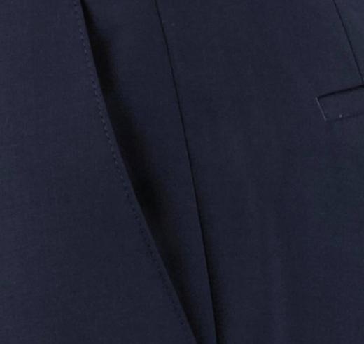 BOSS Pantalone Uomo H-Genius-MM-C-224 Slim fit In Misto Lana Vergine Elasticizzato 50482735 Colore Blu