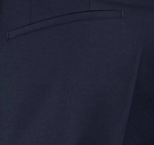 BOSS Pantalone Uomo H-Genius-MM-C-224 Slim fit In Misto Lana Vergine Elasticizzato 50482735 Colore Blu