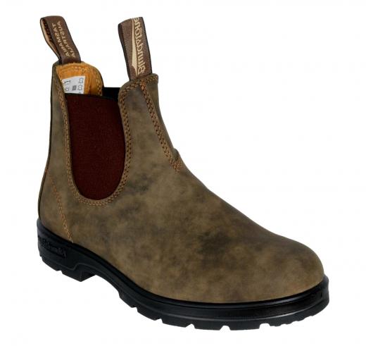 BLUNDSTONE Stivaletti Australiani Elastic Sided Boot Lined 585 Rustic Brown