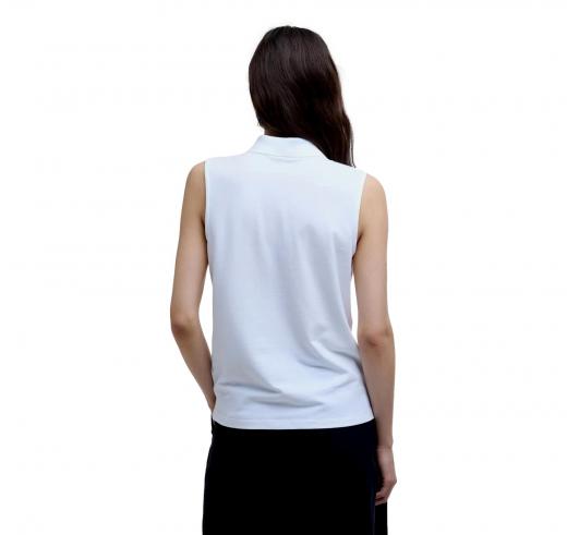 BARBOUR Polo Donna Senza Maniche Bowford LML0888WH11 Colore Bianco