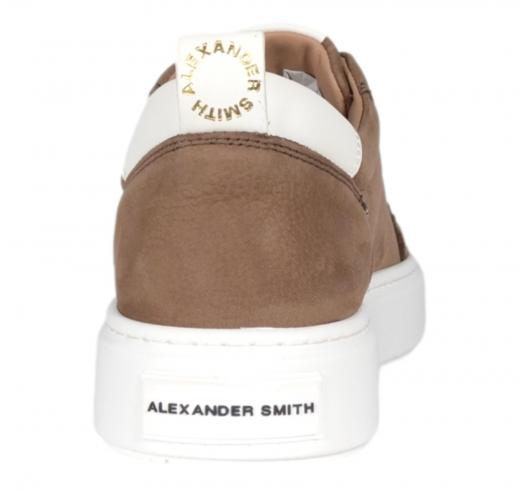 ALEXANDER SMITH Sneakers Uomo Bond Man BDM3258 OWT Colore Bianco Marrone