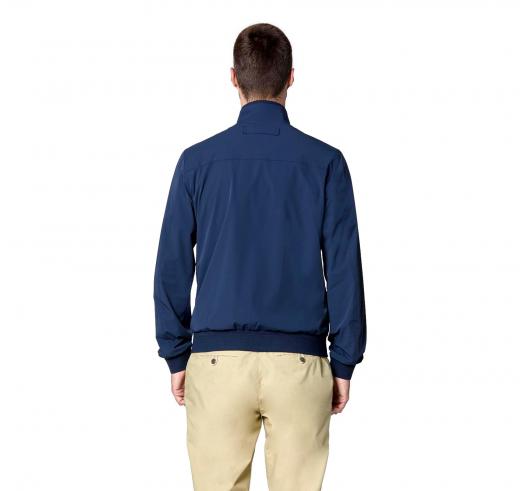AERONAUTICA MILITARE Sailor Jacket in Gabardina Tecnica AB2210 Colore Blu Navy