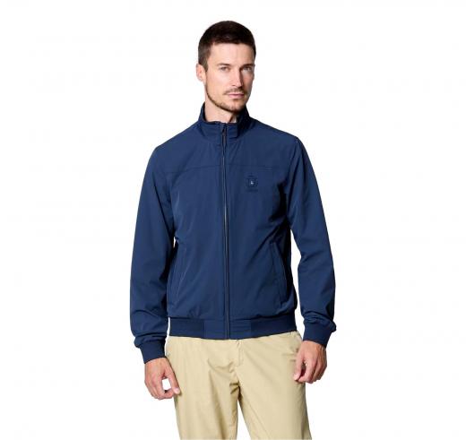 AERONAUTICA MILITARE Sailor Jacket in Gabardina Tecnica AB2210 Colore Blu Navy