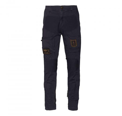 AERONAUTICA MILITARE Pantalone Uomo Modello ANTI-G PA1387 Colore Blu