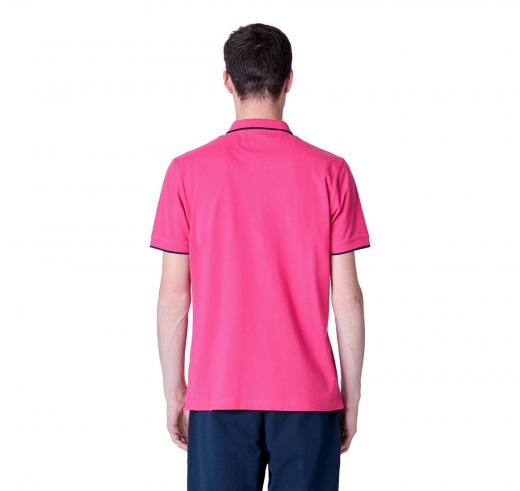 AERONAUTICA MILITARE Polo Uomo Basica In Cotone Manica Corta PO1308 Colore Magenta