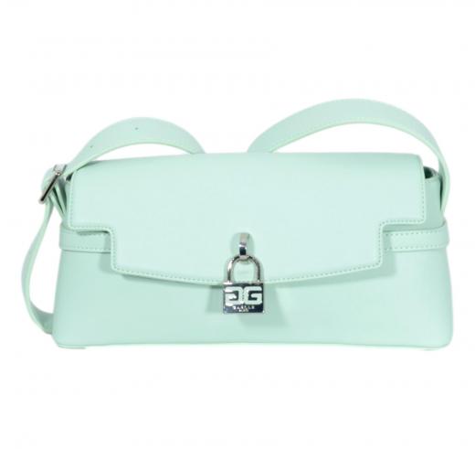 GAELLE PARIS Borsa Donna Reg Shoulder Strap Con Lucchetto Logato GAACW02225 Colore Menta