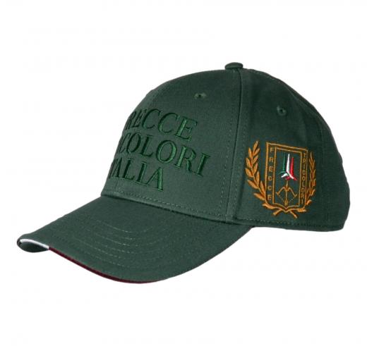 AERONAUTICA MILITARE Cappellino Uomo Ricamato Frecce Tricolori HA1209 Colore Verde