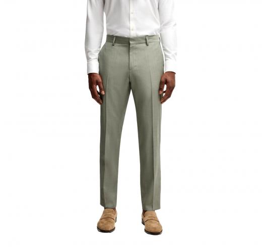 BOSS Abito Uomo Slim Fit in Misto Lana Modello H-Huge-2Pcs-224 50540759 Colore Calce