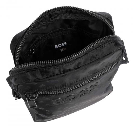 BOSS Tracolla Uomo Logata BB Catch 3 0 JM NS Zip 50541467 Colore Nero