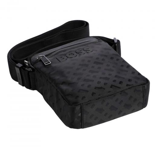 BOSS Tracolla Uomo Logata BB Catch 3 0 JM NS Zip 50541467 Colore Nero
