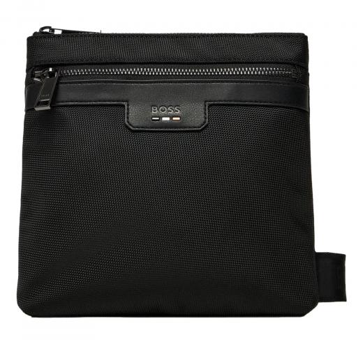 BOSS Tracolla Uomo Con Logo Sul Davanti Ray N Envelope 50536191 Colore Nero