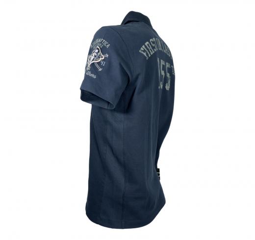 AERONAUTICA MILITARE Polo Uomo Basica In Cotone Manica Corta MODELLO PO1866P310 Colore Blu