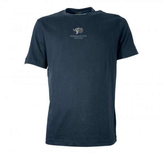 AERONAUTICA MILITARE T Shirt Uomo Girocollo In Cotone TS2424J641 Colore Blu