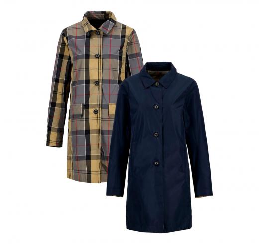 BARBOUR Trench Donna Babbity Showerproof LSP0233NY93 Colore Blu