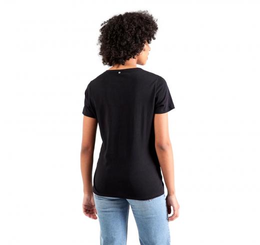 BOSS T Shirt Donna Con Logo Ricamato MODELLO C_Elogo_21 50540260 001 Colore Nero
