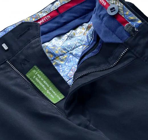 MEYER Pantalone Uomo Modello Oslo Modern Fit 9-3001/20 Colore Blu