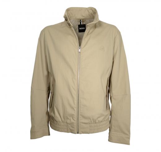 BOSS Giubbotto Uomo In Misto Cotone Con Monogramma Double B Modello H-Coiner2 50540378