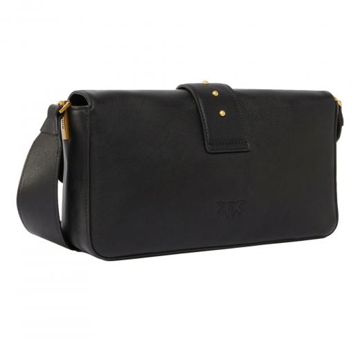 PINKO Borsa Donna Love One Classic Slouchy Morbida a Spalla 104524 Z99Q Colore Nero