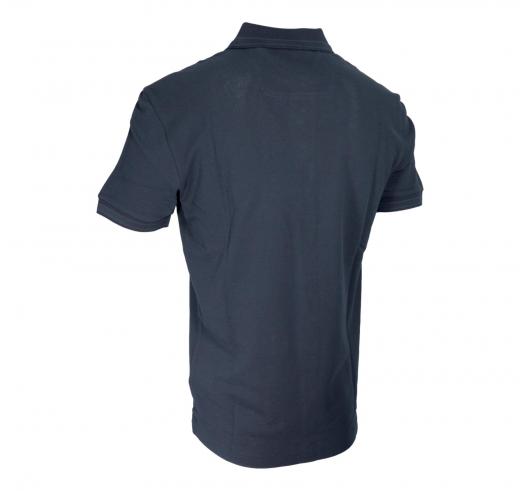 BOSS Polo Uomo Paddy In Pique Di Cotone Con Logo Sottocollo 50469055 Colore Blu