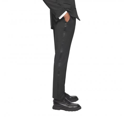 BOSS Pantaloni Da Smoking Slim Fit H-GENIUS-TUX-B1 50469186 Colore Nero