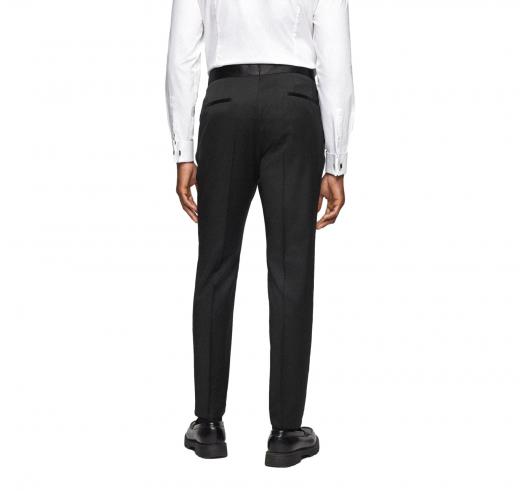 BOSS Pantaloni Da Smoking Slim Fit H-GENIUS-TUX-B1 50469186 Colore Nero